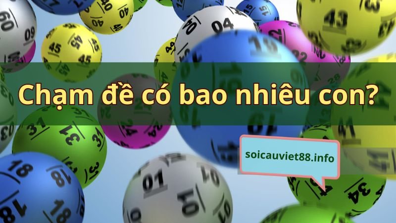 Chạm đề có bao nhiêu con?