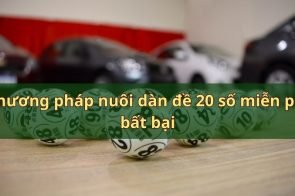 Cách nuôi dàn đề 20 số khung 3 ngày bất bại