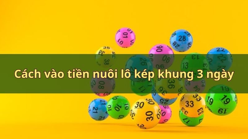 Cách vào tiền nuôi lô kép khung 3 ngày ra sao?