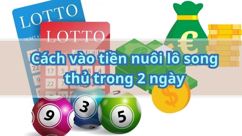 Cách vào tiền nuôi lô song thủ trong 2 ngày