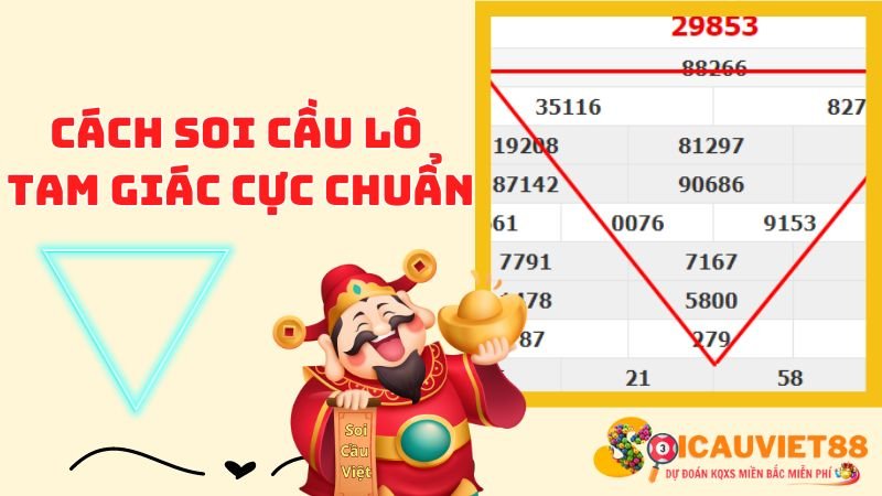 Bật mí cách soi cầu lô tam giác cực chuẩn