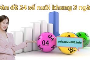 Chia sẻ cách bắt dàn đề 24 số nuôi khung 3 ngày bất bại