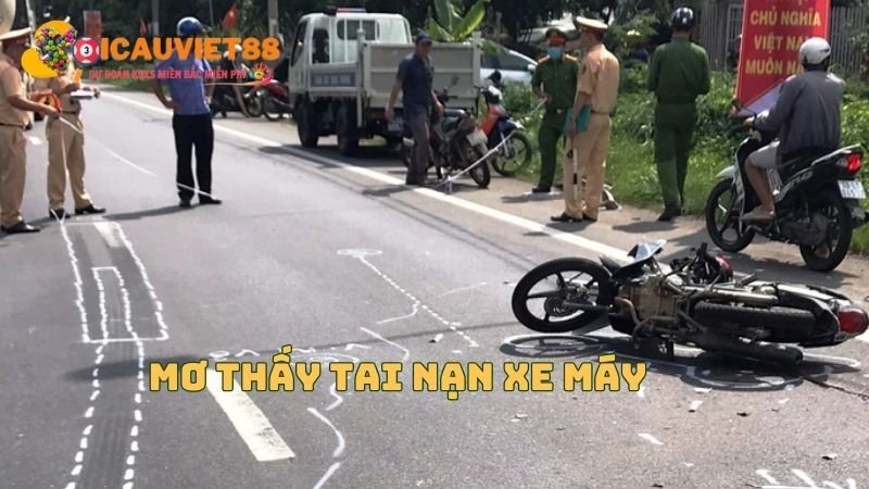 Mơ thấy tai nạn xe máy