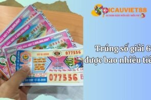 Trúng giải 6 là gì? Trúng số giải 6 được bao nhiêu tiền?