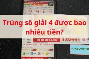 Giải đáp trúng số giải 4 được bao nhiêu tiền chi tiết nhất