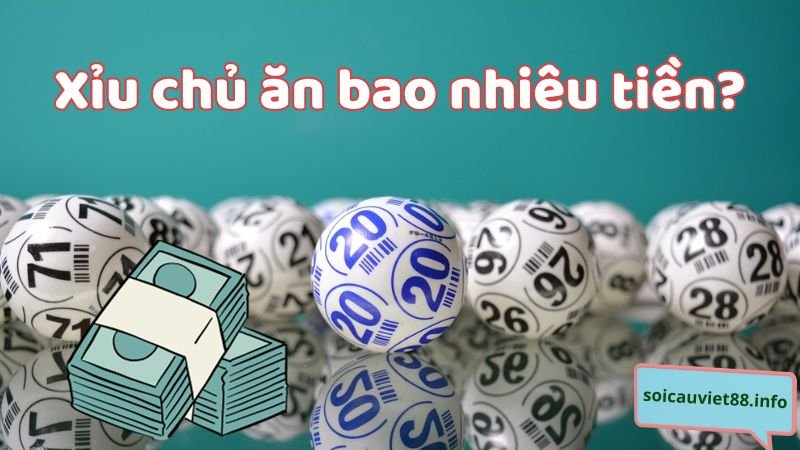 Xỉu chủ ăn bao nhiêu tiền?